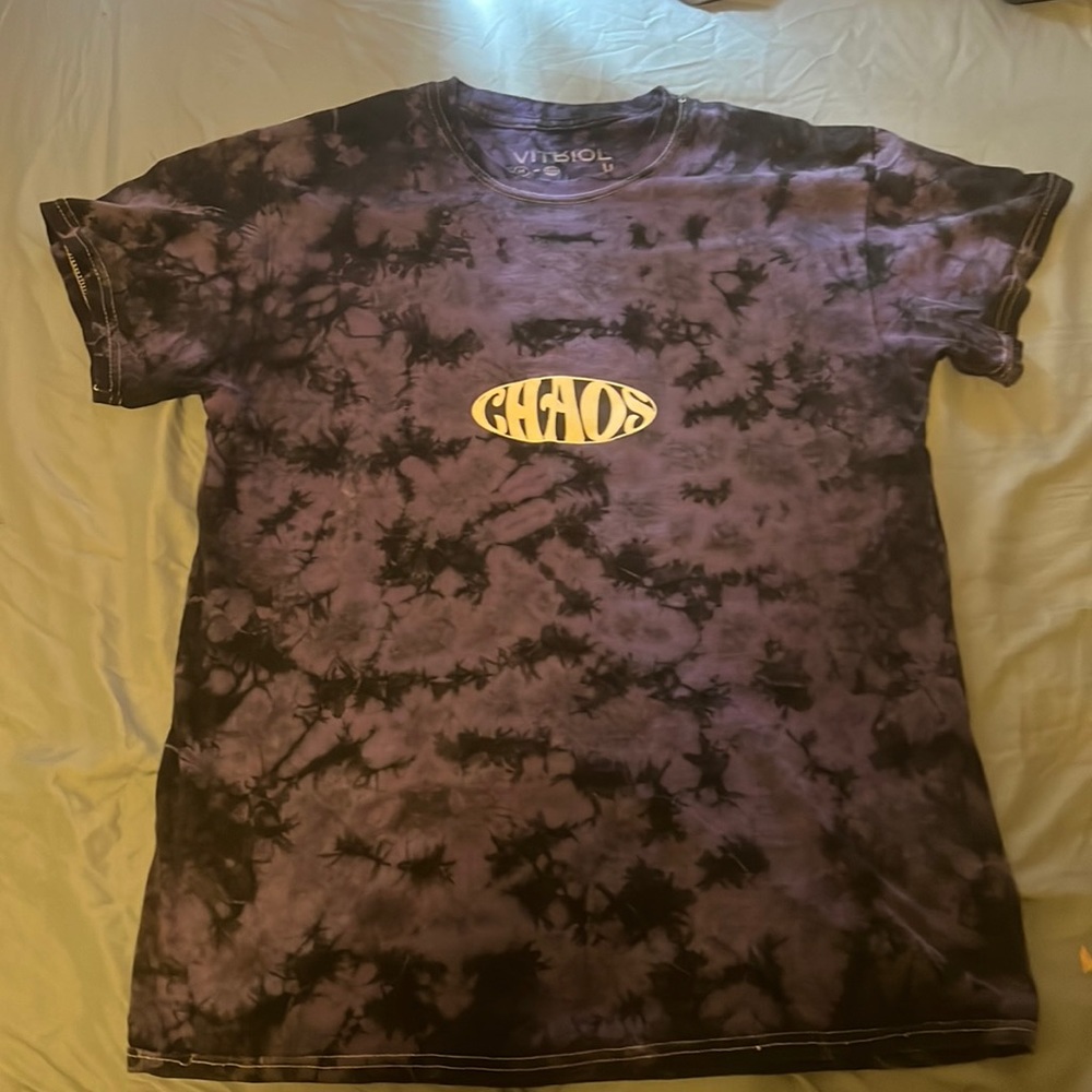 Chaos (Vitriol) purple Dye shirt
